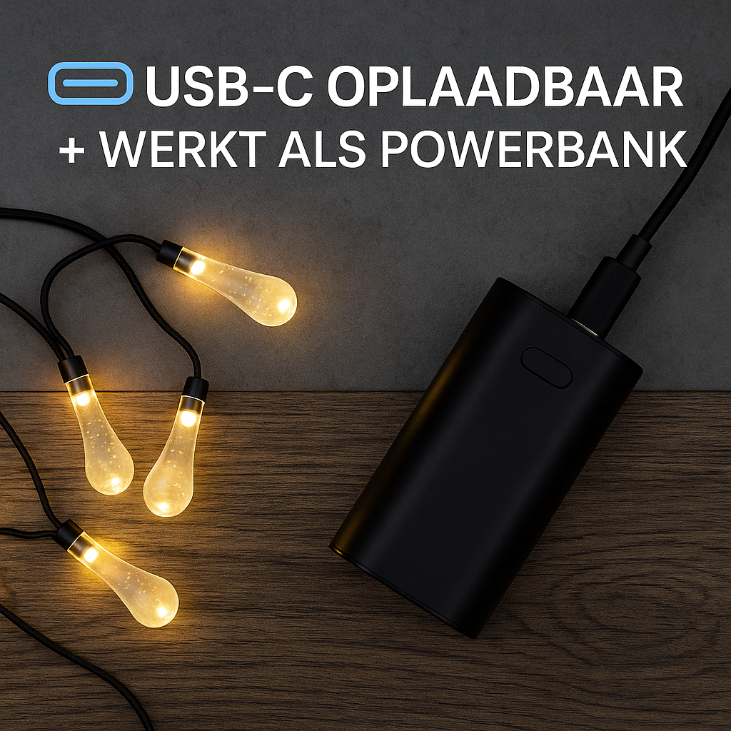 Draagbare Waterdichte LED Lichtslinger voor Buiten