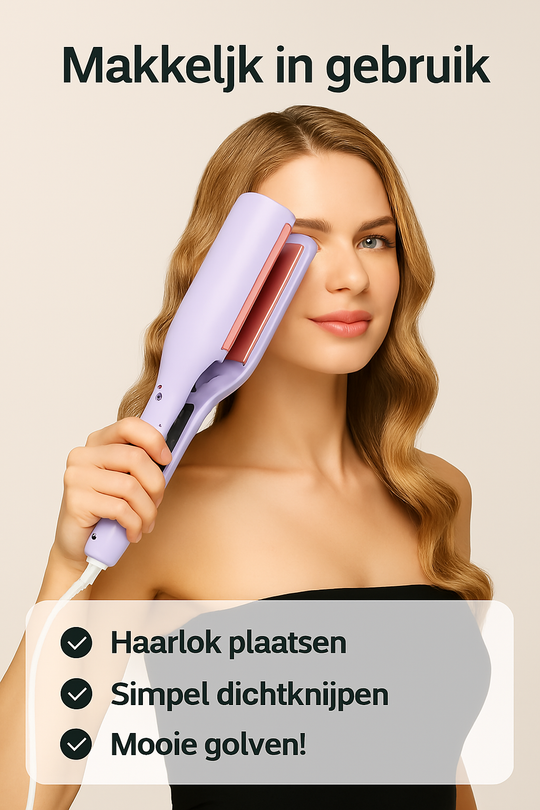 Zee-golvend™ (voor elk haartype) Beachwaves 🌊💜