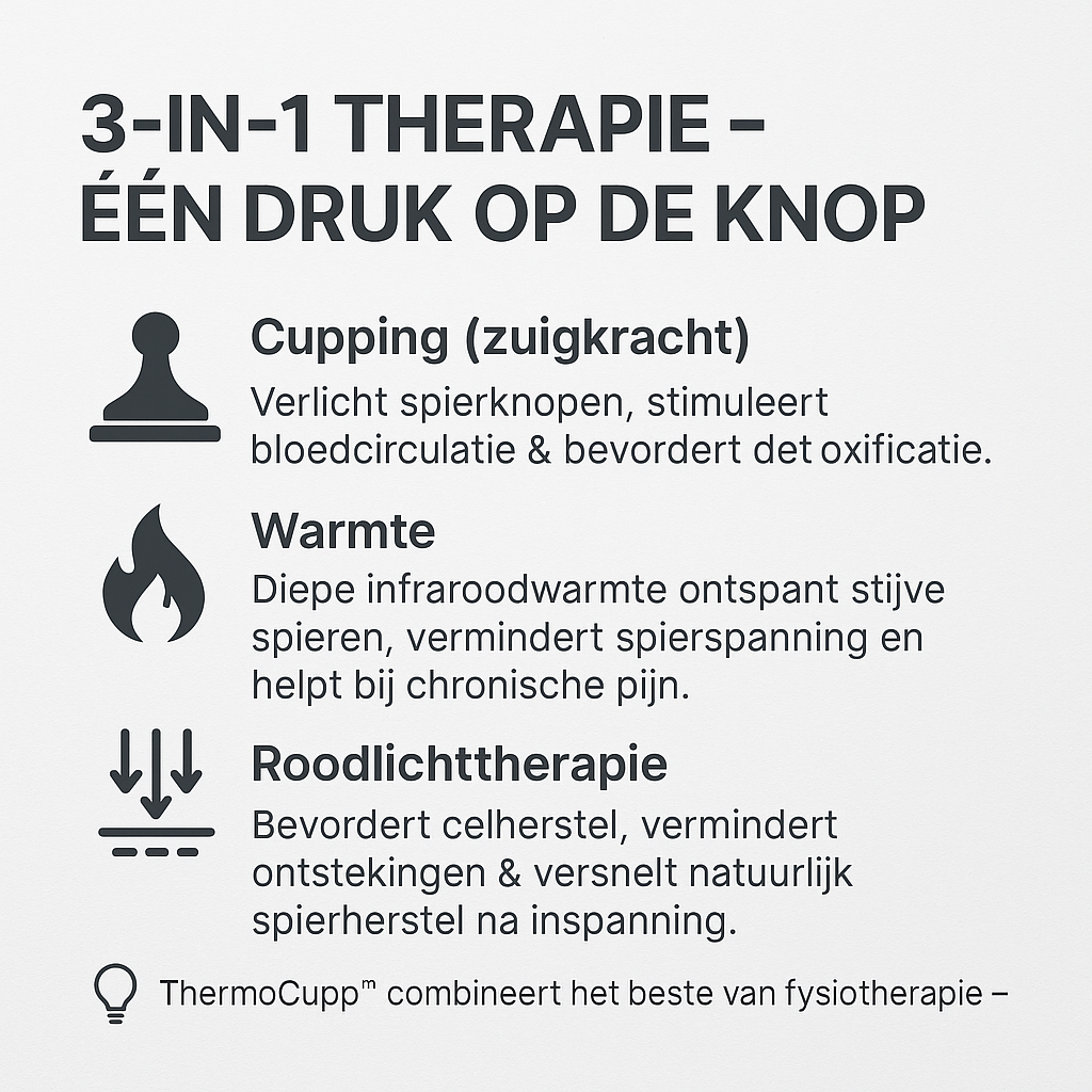 ThermoCupp™ Slimme CuppingTherapie-apparaat