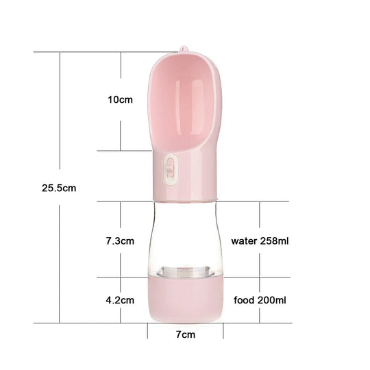 Draagbare Water- en Voerfles