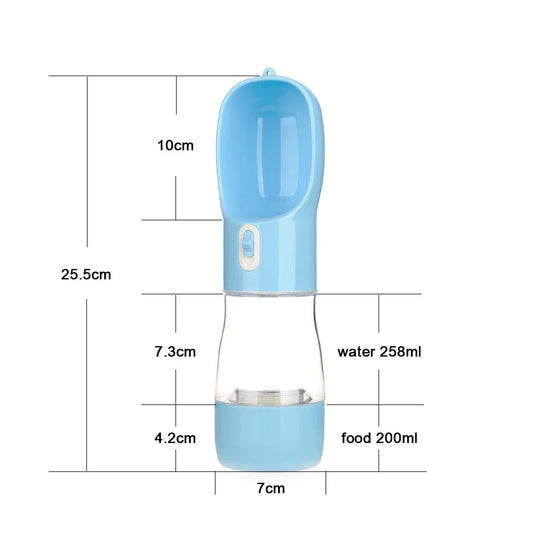 Draagbare Water- en Voerfles